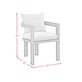 Playa Dining Set in Dark Grey
