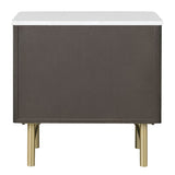 Nightstand w/Marble Top