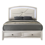 EK Bed w/Storage & LED