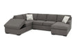 2 Piece Sectional (09,45) - Stellar Smoke