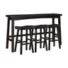 Caspian 4-Piece Pack Pub Height Set