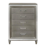Tamsin Chest in Silver Grey Metallic 1616-9