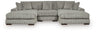 Lindyn Sectional with Double Chaise