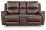 Bleckley Power Reclining Loveseat with Console