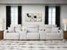 Modmax II Power Reclining Sectional with Consoles