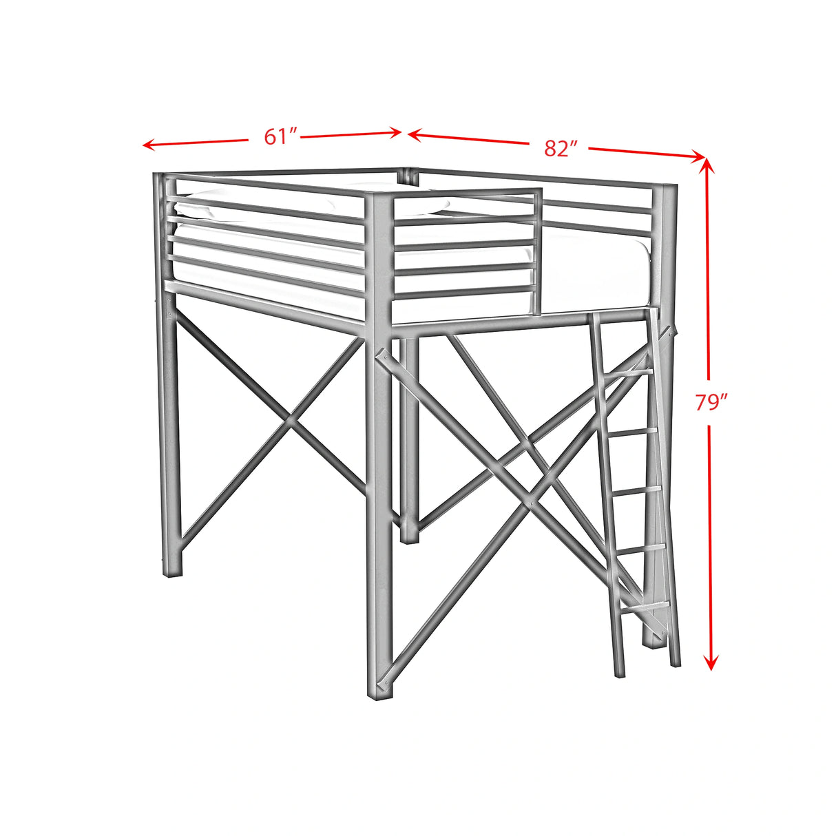Talia Loft Bunk and Ladder