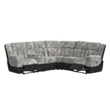 Santorini Armless Chair in Dillon/Shire Grey