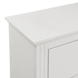 Kona 5-Drawer Chest in White
