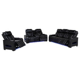 Zuma Dual Power Reclining Sofa Set