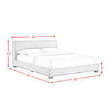 Brookhaven UPH Bed in Grey Velvet