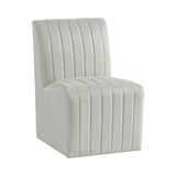 Jemma Upholstered Side Chair in Beige Linen (2 Per Carton)
