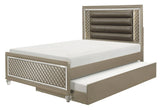 Youth Loudon Trundle/Toybox in Champagne Metallic B1515-R