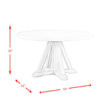 Lakeview 5PC Dining Set-Table & Four Chairs