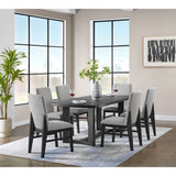 Portland Dining Set in Black