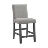 Seneca Counter Height Dining Set in Brown-Table and Four Chairs