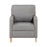 8557GY-1PB - Push Back Reclining Chair