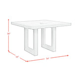 Avalanche Dining Set in Antique White