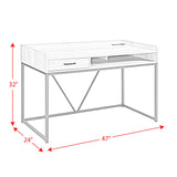 Preston Desk - Grey
