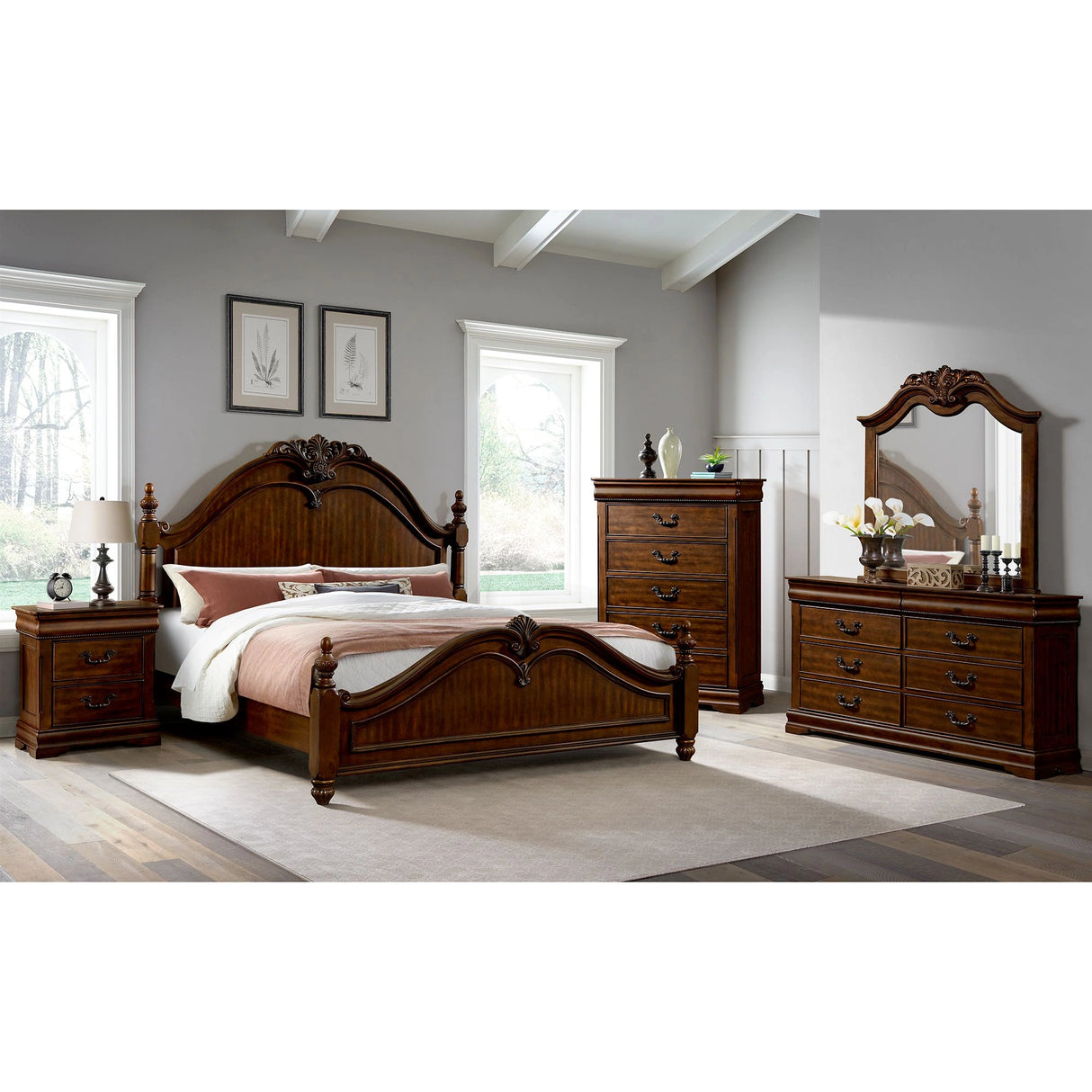Northridge 6-Drawer Chest in Cherry