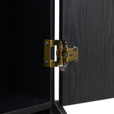 Hurricanes Dartboard Cabinet with Speaker and LED in Black (3A Packing)