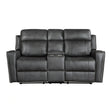 Kellen-Power Double Reclining Love Seat with Center Console image