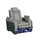 Lantana Power Motion Recliner with Power Headrest, Led, Wireless Charger and Cup Holder