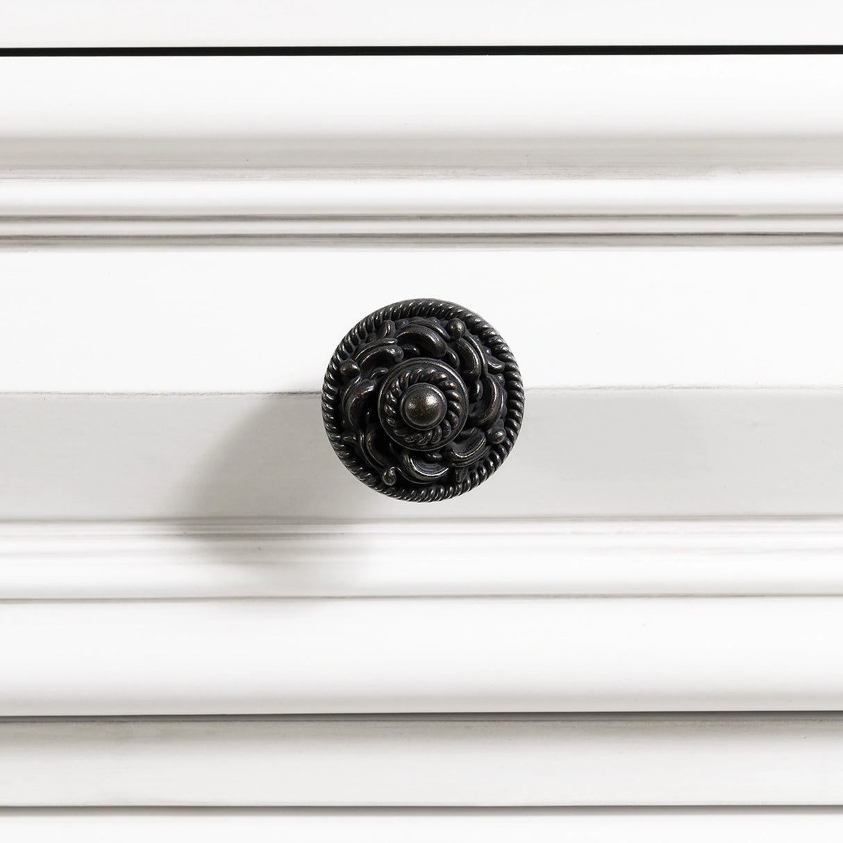 Calloway 7-Drawer Dresser w/ Mirror Set in Antique White