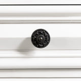 Calloway 7-Drawer Dresser w/ Mirror Set in Antique White