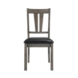 Nathan Fan Back Chair W/Pu Seat (2 Per Pack)