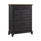 Montrose Storage Bedroom Set in Espresso & Brown