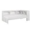 Galen-(3) Twin Bookcase Corner Platform Bed image