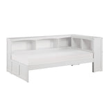 Galen-(3) Twin Bookcase Corner Platform Bed image