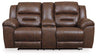 Stoneland Reclining Loveseat with Console image
