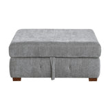 9624GY-4 - Storage Ottoman