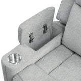 Motion Glider Recliner w/Storage Arm