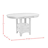Max Pub 5PC Dining Set-Table and Four Chairs