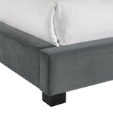 Brookhaven UPH Bed in Grey Velvet