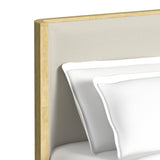 Sylvie UPH Bedroom Set with 2 Nightstands