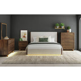 Brisbane Dresser with LED in Brown