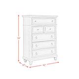 Whit-Ash Panel Bedroom Set in Light Grey