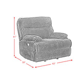 Admiral Recliner in Masis Black