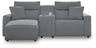 Modmax II Power Reclining Sectional with Chaise and Console