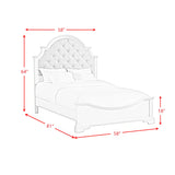 Eastwood Youth UPH Bed in Off-White