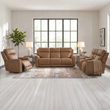 Mustang P3 Loveseat with Console in Aline