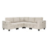 Walterboro-(5)5-Piece Sectional with Storage, Storage Pouches and Charging Ports image