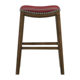 5682RED-29 - 29 Pub Height Stool, Red