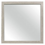 Quinby Mirror in Light Brown 1525-6