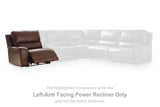 DeepWakes Power Reclining Sectional with Chaise