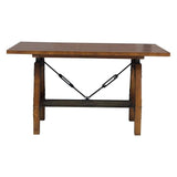Holverson Counter Height Table in Rustic Brown 1715-36