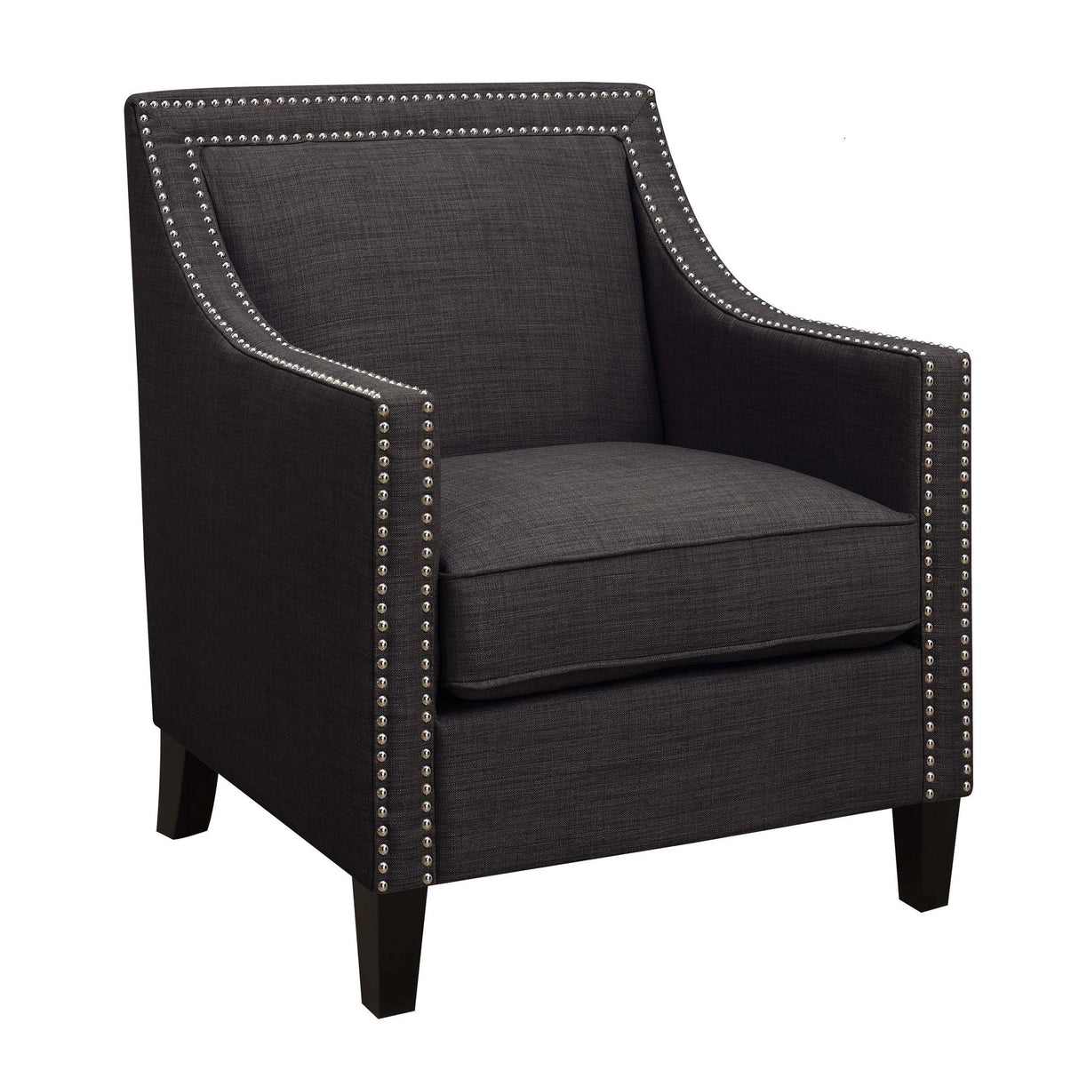 Erica 497 Chair W/Chrome Nails Heirloom Charcoal (ISTA 3)
